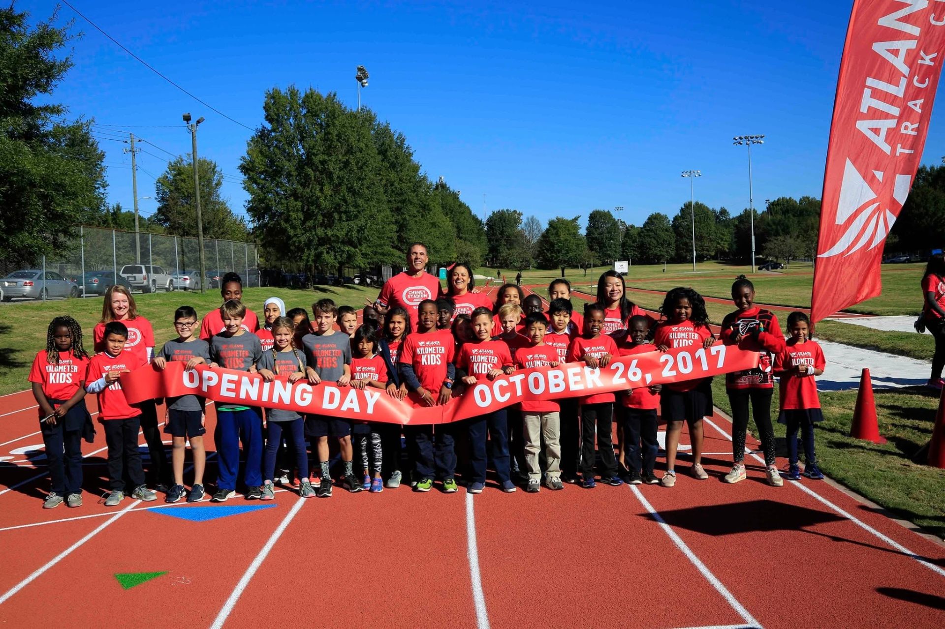 Kilometer Kids Opening Day at Cheney Stadium, October 26, 2017